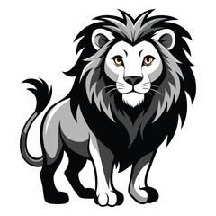 Fototapeta premium lion vector illustration