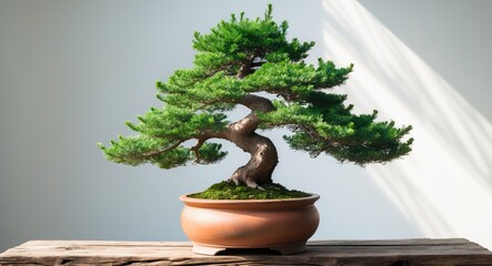 Pine and Juniper Bonsai Tree