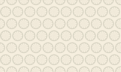 Elegant beige and cream repeating pattern.  Subtle circular design ideal for backgrounds, textiles, and website design.  Creates a sense of calm and sophistication.