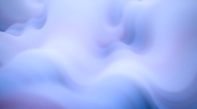 Mystical Foggy Waves – Vibrant Abstract Close-Up with Dynamic Colorful Patterns & Soft Blurred Depth