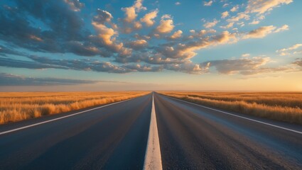 Naklejka premium Unrestricted highway