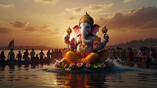 Ganesh visarjan 