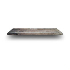 A simple wooden table with a rustic finish, suitable for various uses like dining, working, or displaying items.