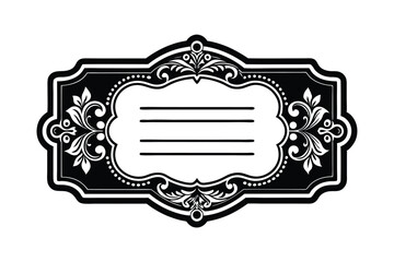 ID card frame corner design