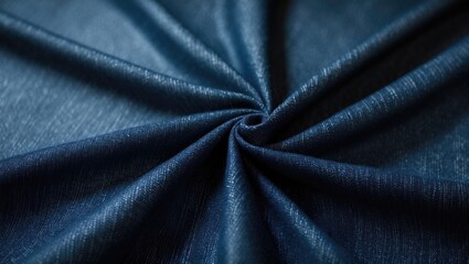 Fototapeta premium Richly detailed denim fabric background, Blue jeans.