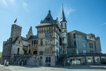 Obraz premium Het Steen castle in Antwerpen