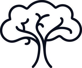 “Tree Silhouettes: Nature’s Shadows in Minimalist Beauty”