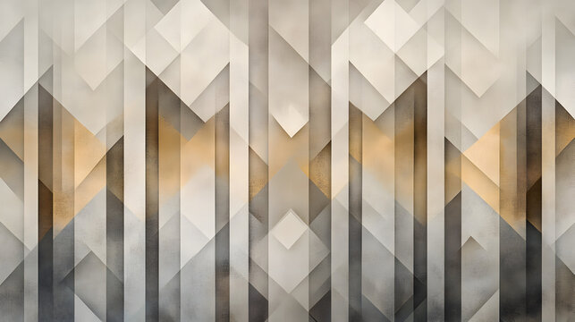 Deco background with soft metallic textures and muted elegance 
