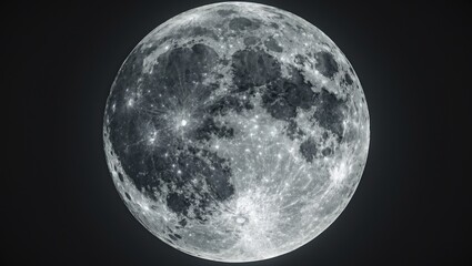 Obraz premium Intimate Glimpse of the Harvest Moon