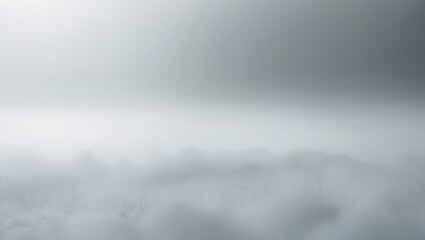Obraz premium BLURRY BACKGROUND WITH COLD SILVER LIGHT, VIBRANT WINTER DESIGN