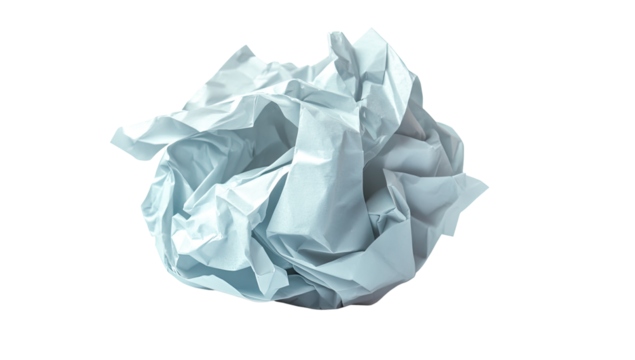 Crumpled Paper Ball