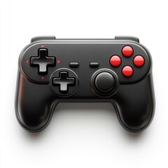 Joyful gaming experience with a sleek flat design joystick icon suitable for various digital applications