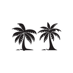 Obraz premium Image illustration of a tropical island