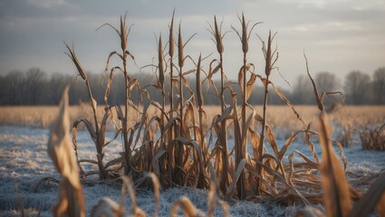 Corn During Winter