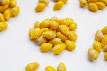 Boiled ginkgo nuts, ginkgo seeds