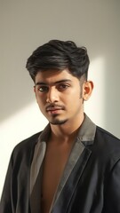 Obraz premium Portrait of confidence young man