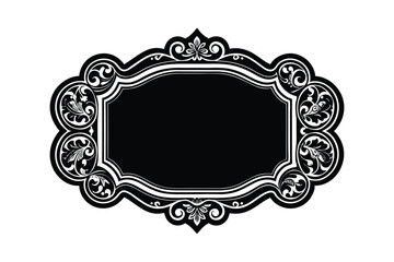 ID card frame corner design