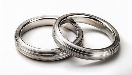 Fototapeta premium two silver rings