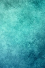 Fototapeta premium Soft Aqua and Teal Gradient Backdrop with Subtle Abstract Finish for a Modern Look. Empty Template for Design Project.