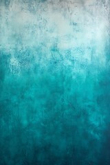 Obraz premium Gradient Background Blending Bright Teal and Soft Aqua with Abstract Finish, Subtle Color Flow, Smooth Transition. Empty Template for Design Project