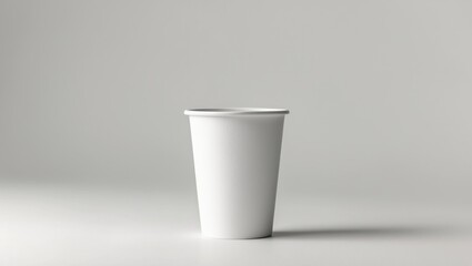 Disposable Drinking Cup in White
