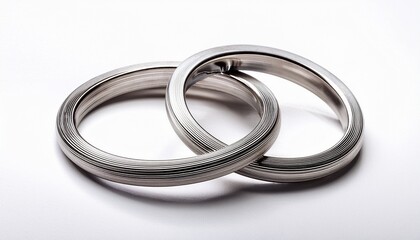 Fototapeta premium two wedding rings
