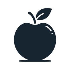 vector illustration of an apple