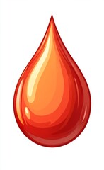 Obraz premium Four blood stains of varying sizes, dripping ominously, mar a pristine white backdrop, ideal for Halloween or medical themes