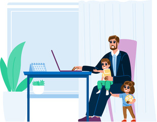 networking parent businessman vector