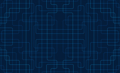 Circuit connect lines and dots. Network technology and Connection concept. Decentralized network nodes connections