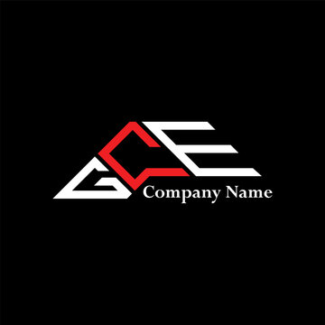 GCE logo design, GCE simple and modern logo. GCE luxurious alphabet design