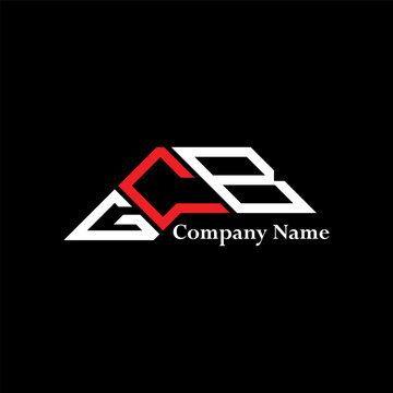 GCB logo design, GCB simple and modern logo. GCB luxurious alphabet design