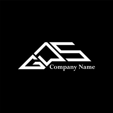 GDS logo design, GDS simple and modern logo. GDS luxurious alphabet design