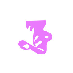 Funny colorful slime