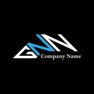 GNN logo design, GNN simple and modern logo. GNN luxurious alphabet design