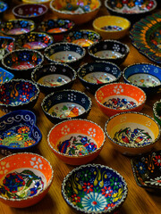 National dishes of Azerbaijan - bowls for tea ceremony