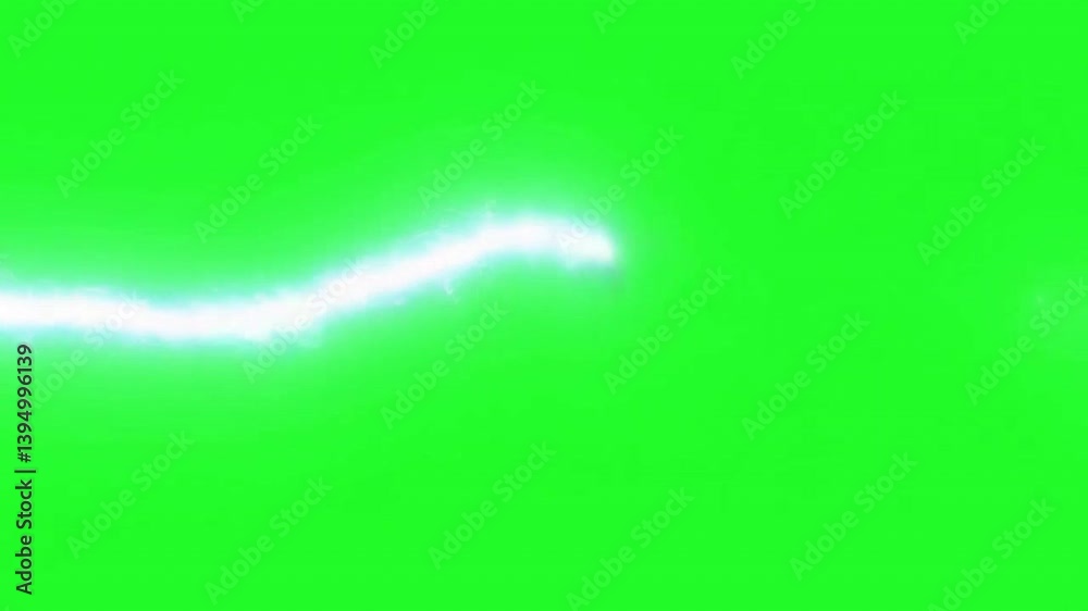 Poster electric arc on green background: a vibrant electric arc, a stunning visual display of energy, dance