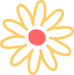 Hand-drawn flower illustration