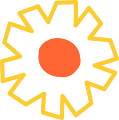 Hand-drawn flower illustration