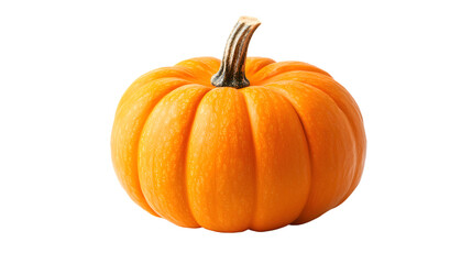 Vibrant Pumpkin Isolated on Transparent Background - High-Quality Graphic Resource for Professionals