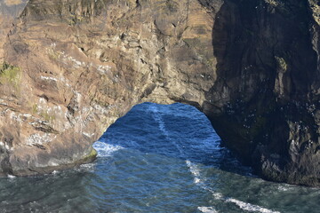 Scenic Road Through Icelandic Mountains