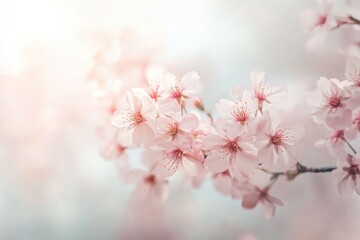 Obraz premium abstract background cherry blossoms