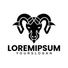 Goat Head Creative Logo, Creative Business New Logo