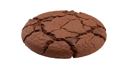 Isolated Chocolate Cookie