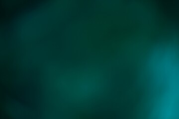 Abstract Deep Teal Green Gradient Background with Subtle Light Play