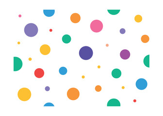 festive vivid hearts seamless pattern on white background