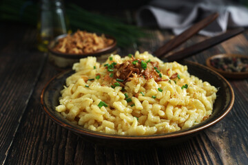 Käsespätzle, traditional dish in Germany
