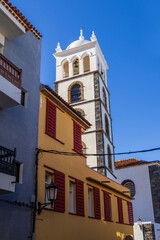 Belfry of Church of St. Anne in Garachico, Santa Cruz de Tenerife, Spain