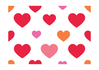 red and yellow hearts