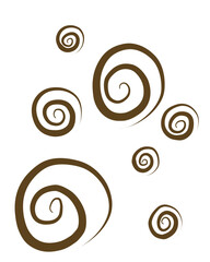 abstract spiral background